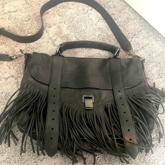 Proenza Schouler Handbags - Proenza Schouler medium PS1 satchel/crossbody fringe handbag